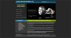 Desktop Screenshot of lencos.co.uk